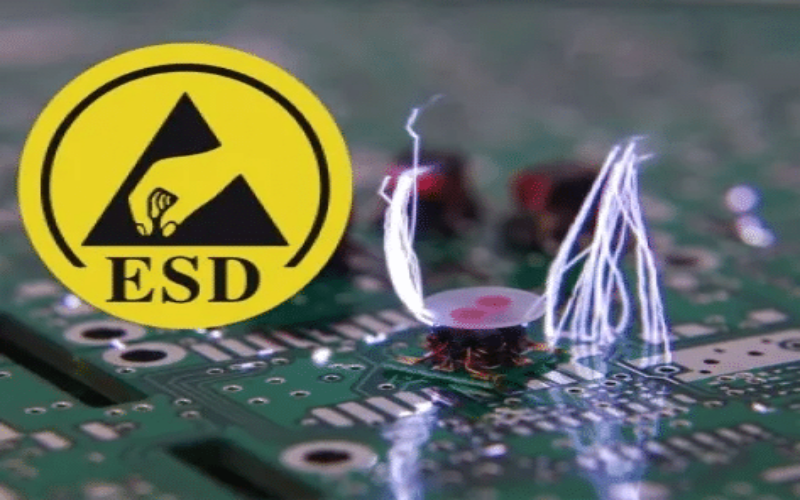 Why is electrostatic protection necessary during PCBA production?